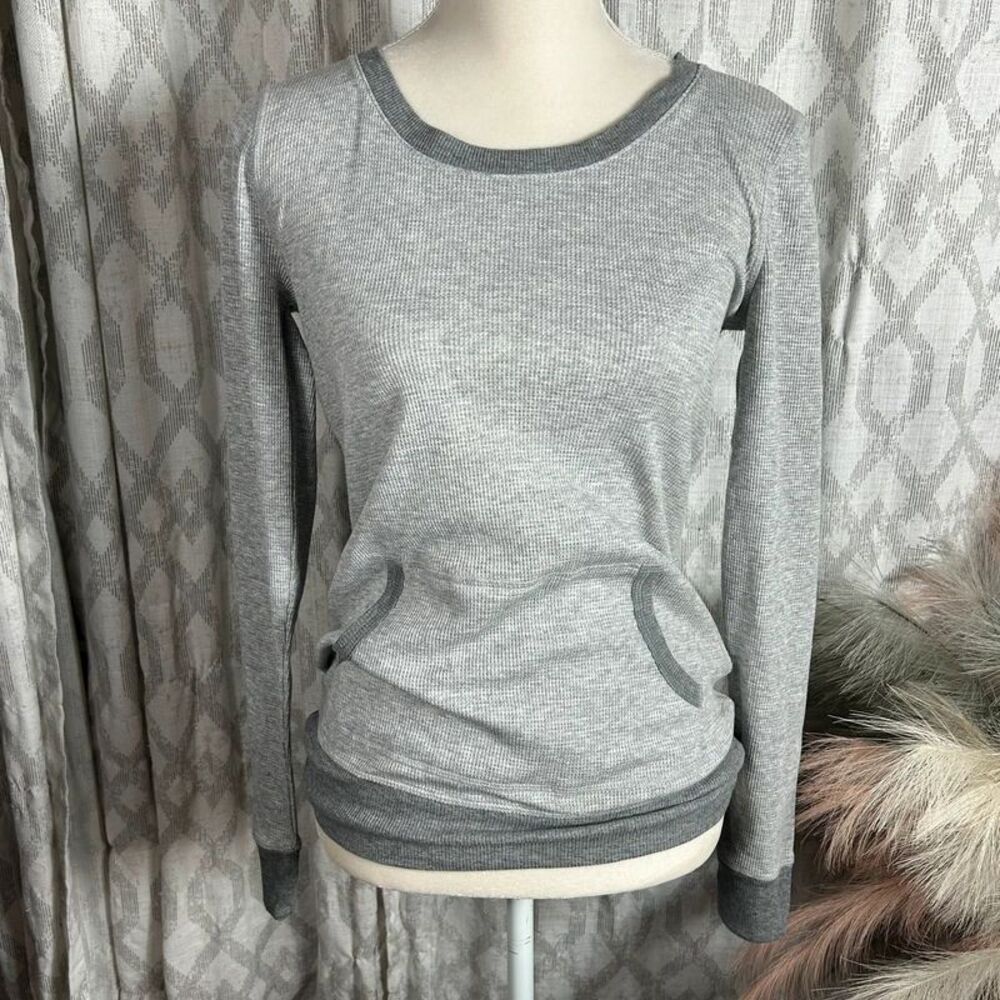 Y2K grey hoodie